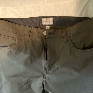 Weatherproof Olive Straight Fit Trousers 34x30